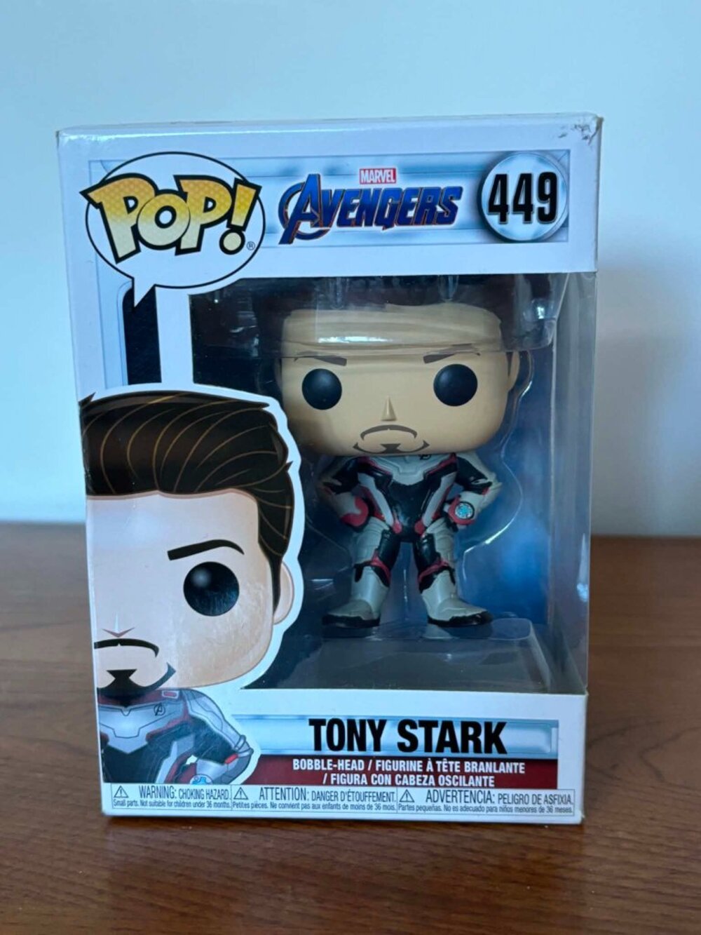 Funko Pop! Tony Stark #449 | Avengers | Marvel Vinyl Figure